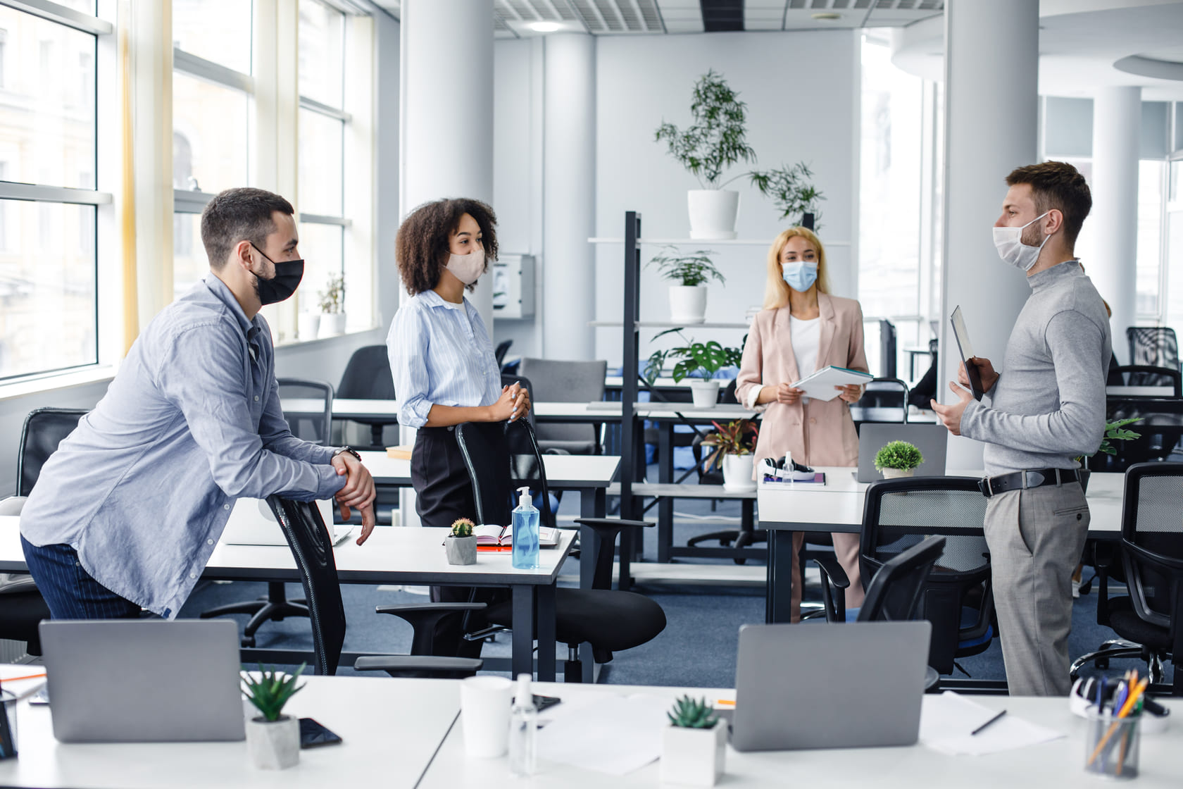 Impact du Covid sur les bureaux des entreprises