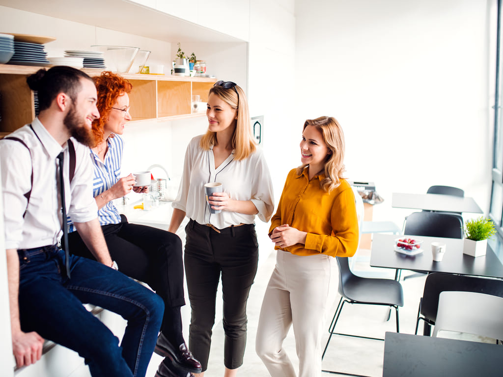 Espace convivial de restauration d'entreprise